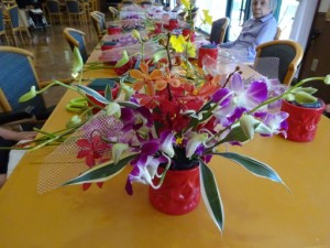 　『８月・フラワーアレンジメント』 写真