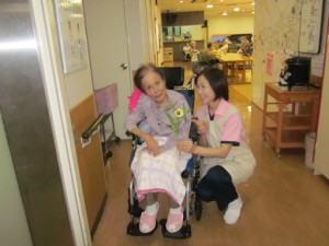 おくらの収穫 写真