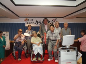 第３回施設対抗カラオケ大会（八王子西の場合） 写真