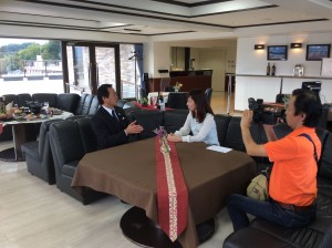 ー八王子テレメディアの取材ー 写真