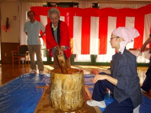 餅つき大会 写真