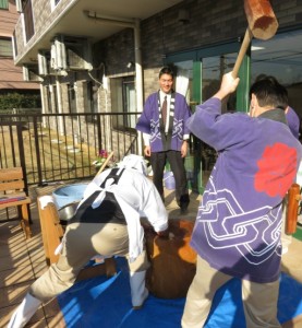 ー　もちつき大会！　－ 写真