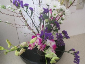 新春　華道教室 写真