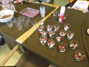 本日は午前中に行われた「手作りおやつ」の紹介です。 写真