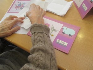 春の押し花 写真