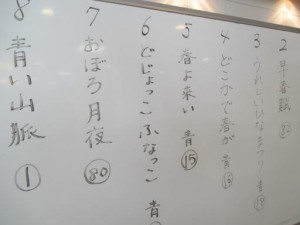 歌の会・春 写真