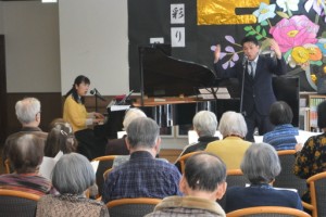 　　　　　　　『春の歌声の部屋・音楽会』 写真
