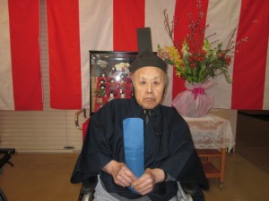 3月2日、八王子西の施設では1日早いひな祭り。 写真