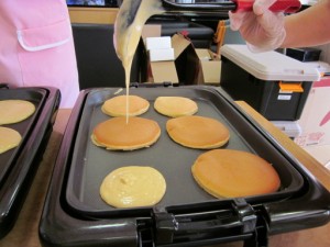 今日のおやつは手作りのあんこ餅です。 写真