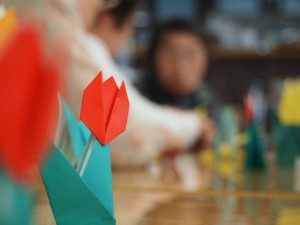 折り紙教室 写真