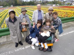 チューリップ＆食事会 写真