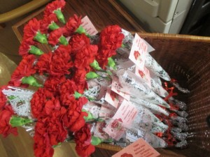 母の日茶話会 写真