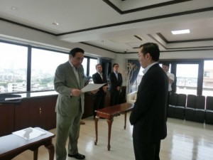 ー　永年勤続表彰式　－ 写真