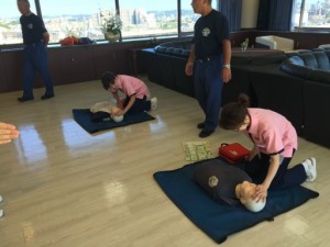 ーＡＥＤ講習ー 写真