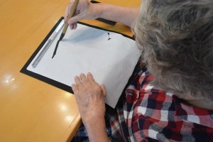 ～夏！書道！～ 写真