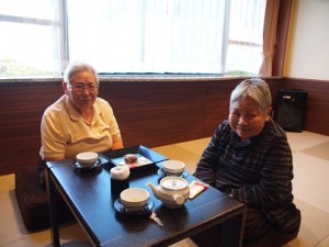 秋の一派旅行　パート３　ホテル到着 写真