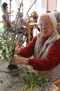 『活け花教室』 写真