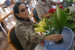 活け花教室 写真