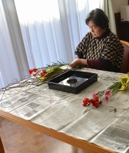 活け花教室 写真