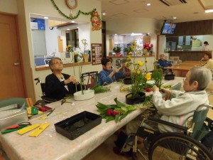生け花教室 写真