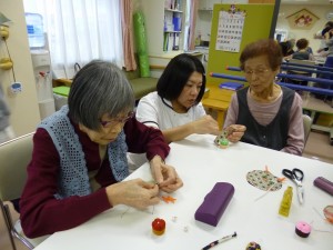 １１月２８日（月）第７回手芸教室が開催！！ 写真