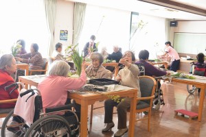 活け花教室 写真