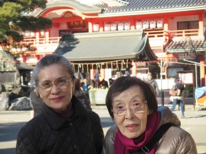 初詣　高幡不動尊 写真