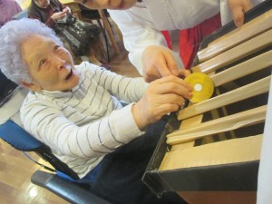 施設内初詣（真坂神社） 写真