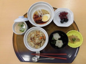 秋のスペシャルランチ 写真