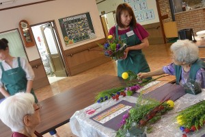 フラワーアレンジメント 写真