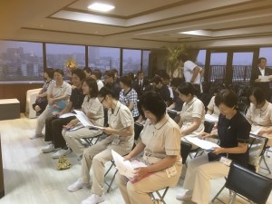 平成29年度　現任接遇研修（１回目） 写真