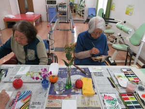 絵手紙クラブ 写真