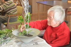 活け花教室 写真