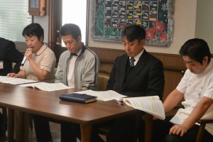 入居者運営懇談会･訪問美容室 写真