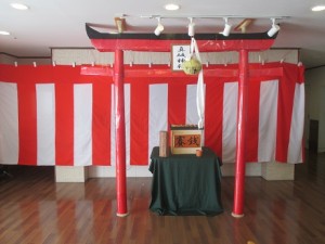 施設内初詣① 写真