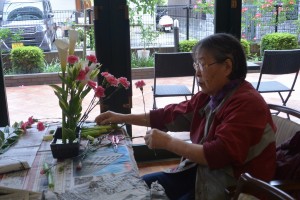 活け花教室 写真