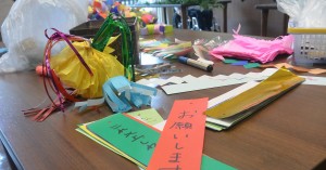 七夕の準備★ 写真