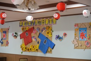 納涼祭まであと少し…！ 写真