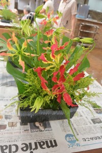 活け花教室 写真