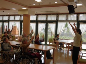 トリム体操 写真