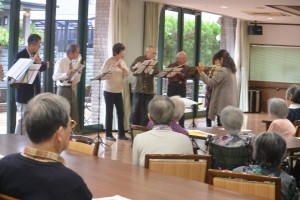 フルートアンサンブル 写真