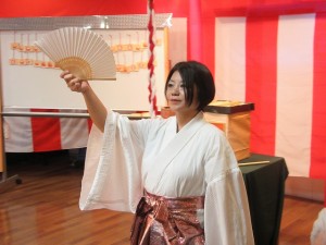 施設内初詣 写真