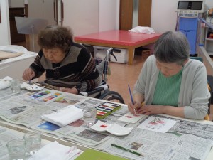 絵手紙クラブ 写真