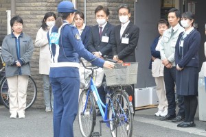 自転車安全運転講習 写真