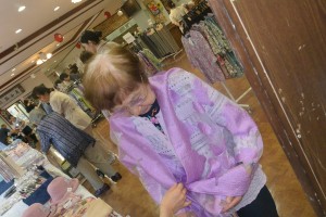 衣料品販売 写真