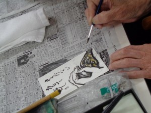 絵手紙クラブ 写真