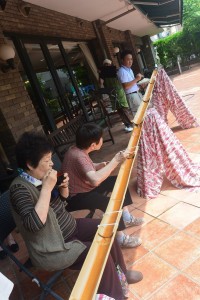 流しそうめん！ 写真