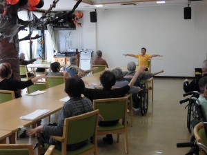 トリム体操 写真