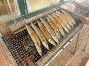 炭火焼「秋刀魚」 写真