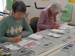 絵手紙クラブ 写真